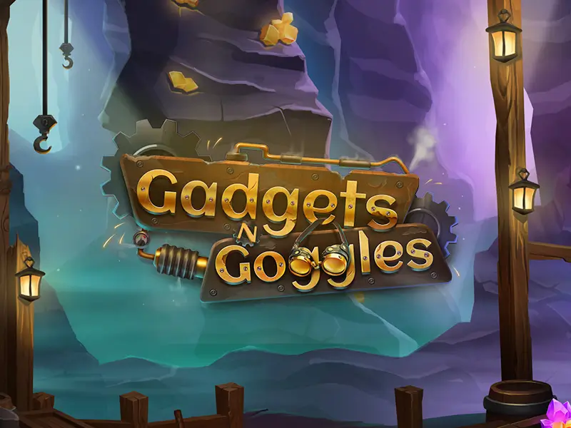 Promoção do jogo de slots Gadgets 'N' Goggles com prêmios tecnológicos